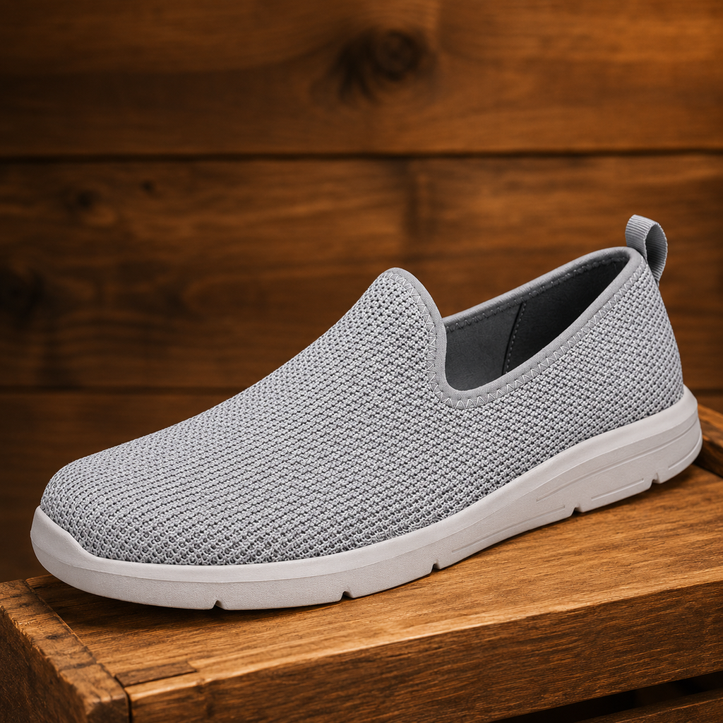 Knit Mesh Slip-Ons