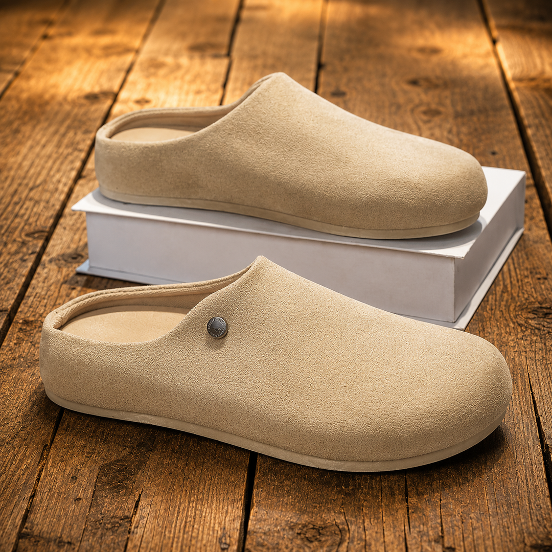 Closed Toe Comfort Mules